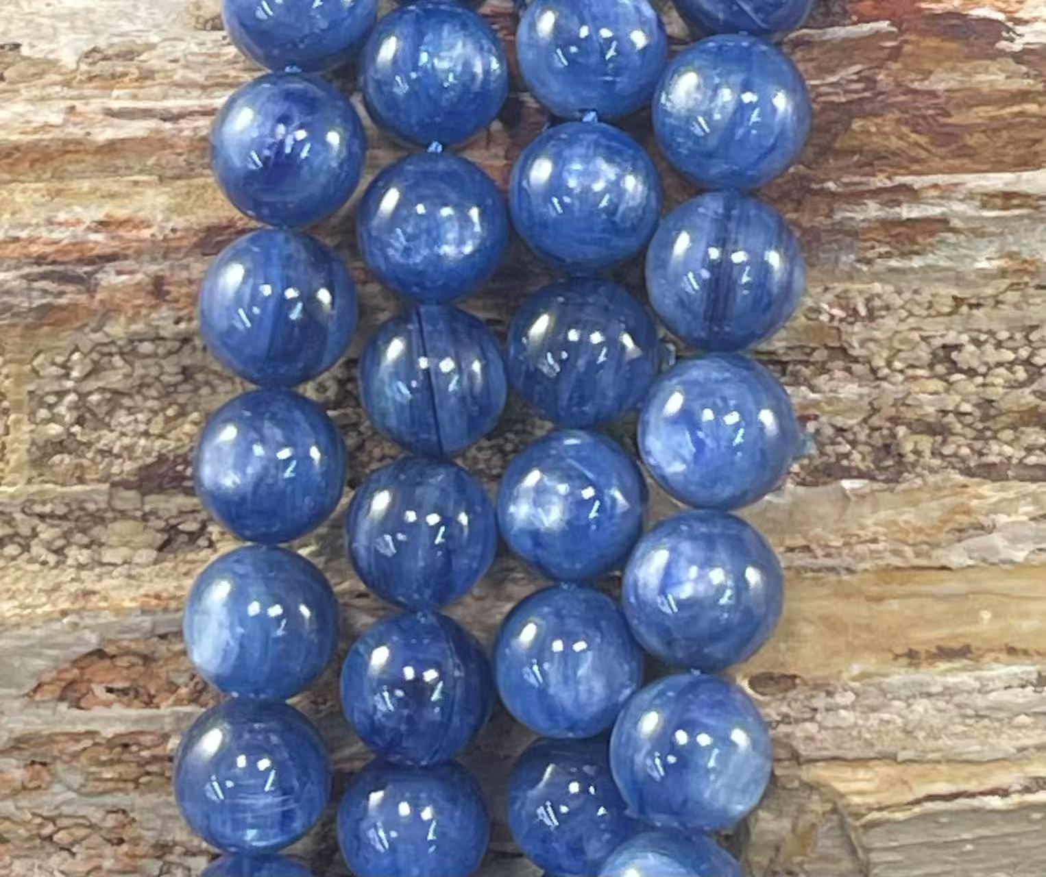 Blue Kyanite AAA Grade Round 12mm-2